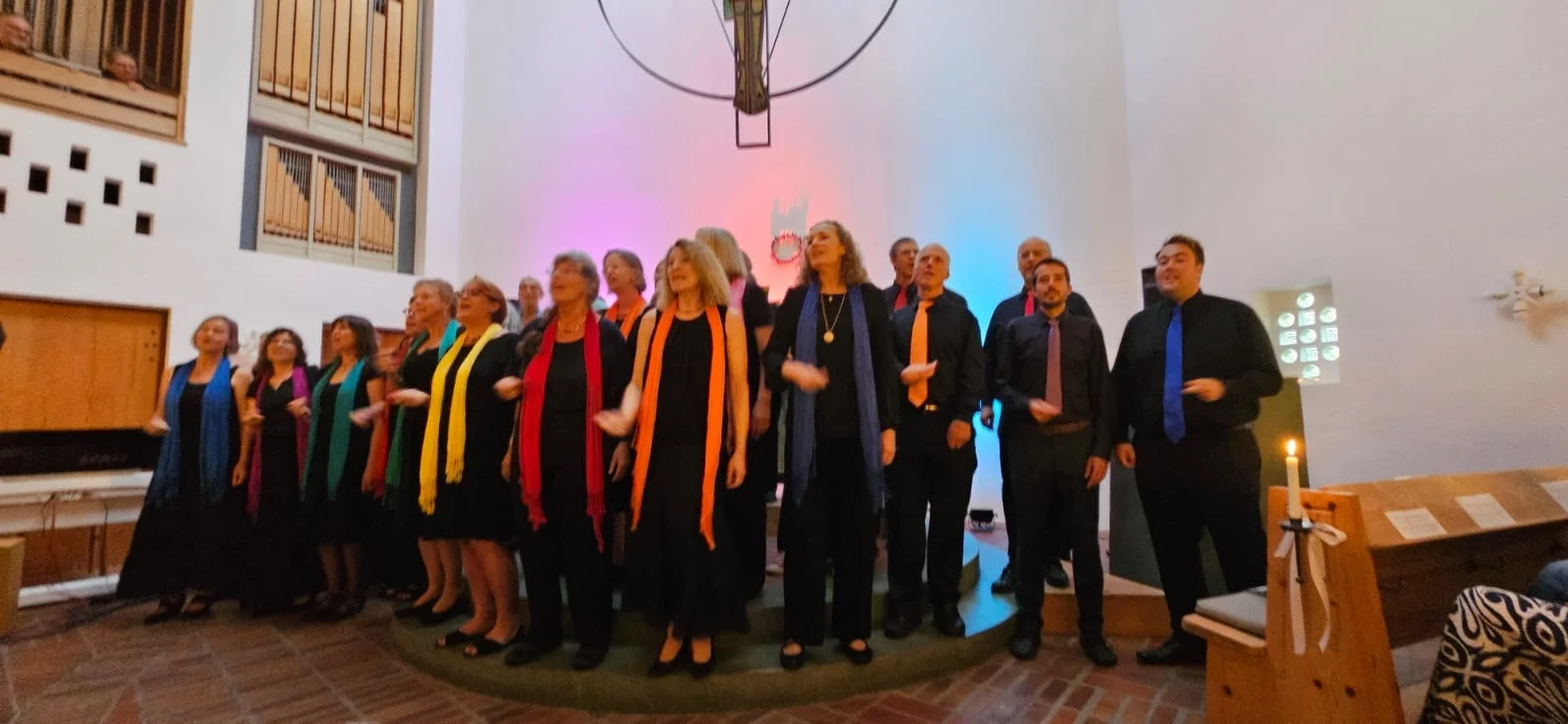 Die Rainbow Gospel Voices beim Konzert 2025.